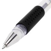 Ручка гелевая STAFF «EVERYDAY» GP-192 с рез.0,5 Черная