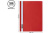 Скоросшиватель пластиковый СТАММ 160мк, красный
