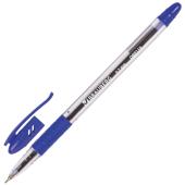 Ручка масляная Brauberg Glassy, синяя 0,7 с грипом Ручка масляная Brauberg Glassy, синяя 0,7 с грипом