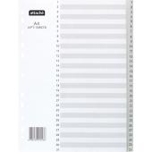 Разделитель А4 1-31 цифровой Attache