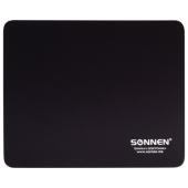 Коврик для мыши Sonnen Black 220*180*3 резина + ткань