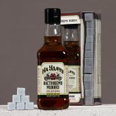 Набор "На удачу", гель для душа во флаконе виски и мыло-камни Набор "На удачу", гель для душа во флаконе виски и мыло-камни