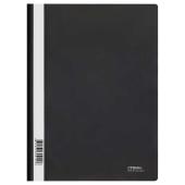 Скоросшиватель пластиковый СТАММ 180мк, черный Скоросшиватель пластиковый СТАММ 180мк, черный