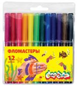 Фломастеры набор 12 цветов Каляка Фломастеры набор 12 цветов Каляка