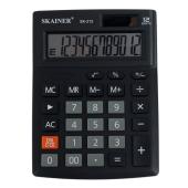 Калькулятор Skainer 12-разрядн.212 малый черный