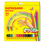 Карандаши 24 цвета Каляка-Маляка