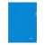 Уголок пластиковый плотный,180мкм Стамм, синий